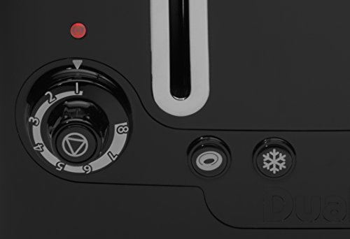 Dualit 46205 4 Slot Lite Toaster in Black Finish