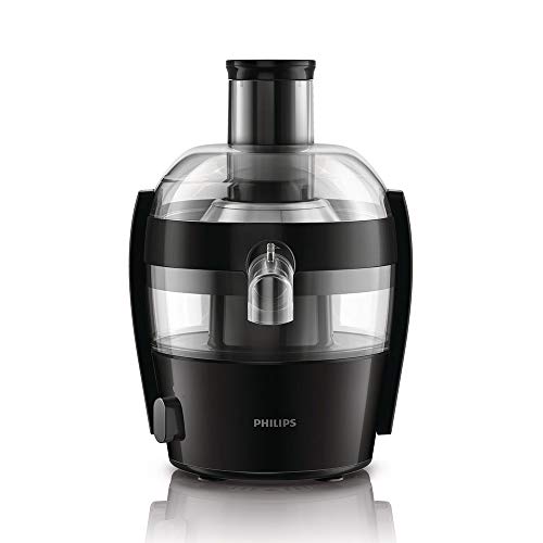 Philips HR1832/01 Viva Collection Compact Juicer, 1.5 Litre, 500 Watt - Black