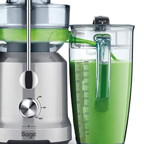 Sage BJE430SIL the Nutri Juicer Cold Fountain Centrifugal Juicer - Silver