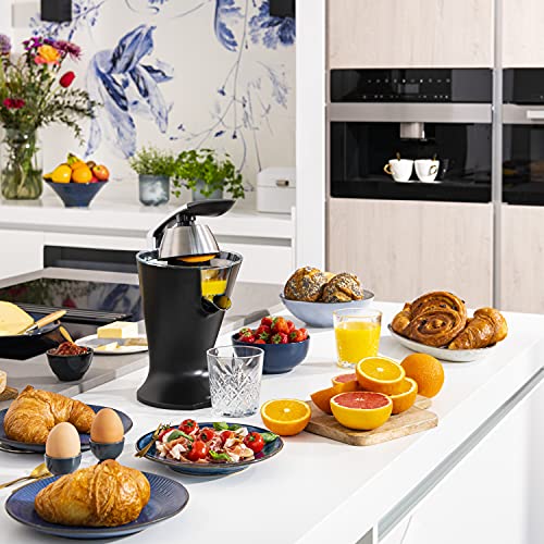 Princess Citrus Juicer – Silent Motor – Double Detachable Cone – Electric Press – Dishwasher Safe – 201857