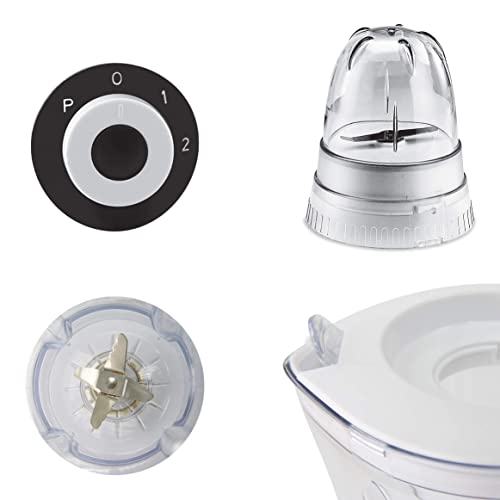 SQ Professional Blitz Superblend Blender and Grinder with 1.5 Litre Jug, 2 Speed Settings plus Pulse Function 600W (Black)