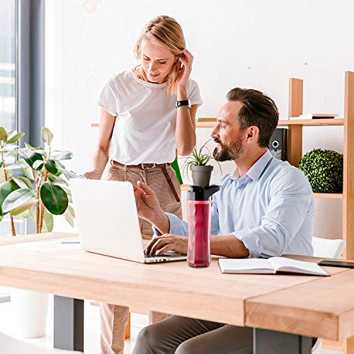 Sensio Home Personal Blender Smoothie Maker - Electric Blender and Grinder for Fruit, Vegetables, Protein Shakes – BPA Free 600ml Portable Sports Bottle, Grinder - 500W