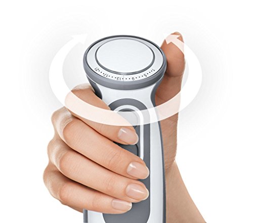 Braun MultiQuick 5 Vario MQ5235 Hand Blender, Sauce Mixer, BPA-Free Plastic Beaker - White/Grey