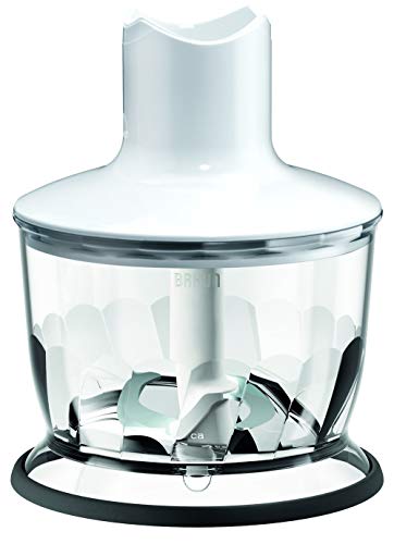 Braun MultiQuick 5 Vario MQ5235 Hand Blender, Sauce Mixer, BPA-Free Plastic Beaker - White/Grey