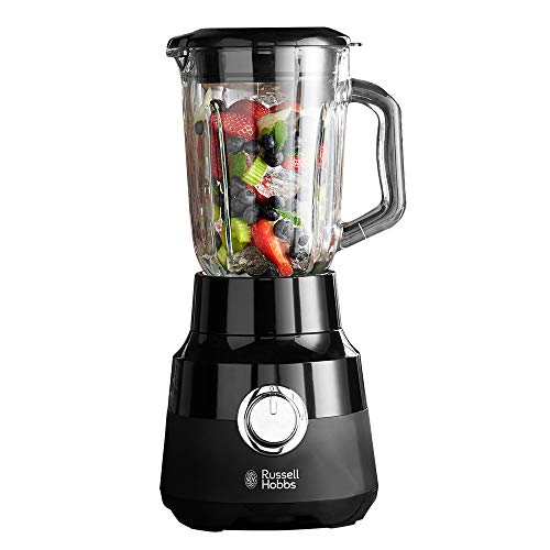 Russell Hobbs 24722 Desire Jug Blender, 1.5 Litre Smoothie Maker and Soup Liquidiser, Matte Black, 650 W