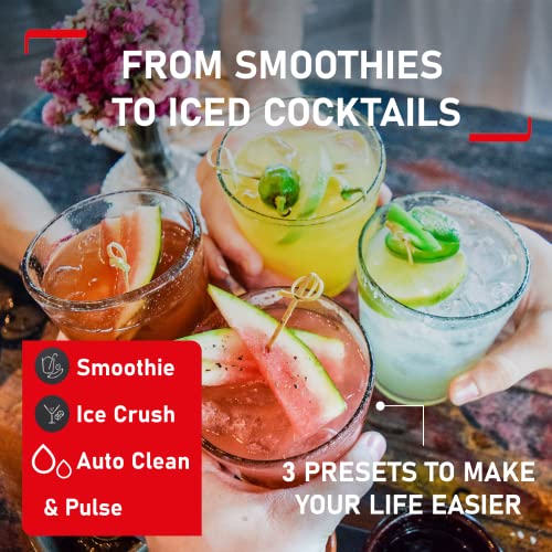 Tefal PerfectMix BL811D40 High-Speed Blender, Powelix Blades, Stainless Steel, 1200 W, Dark Gray