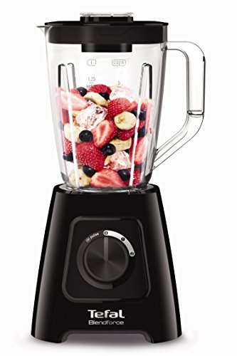 Tefal BL420840 Blendforce II Blender with Plastic Jug, 600 W, 1.5 liters, Black