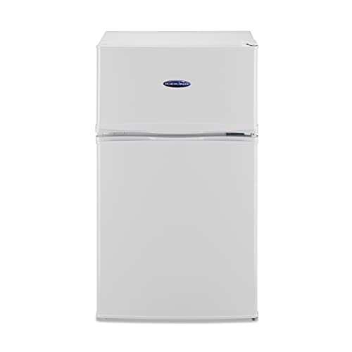 IceKing IK2022WE 47cm Freestanding Under Counter Fridge Freezer - White