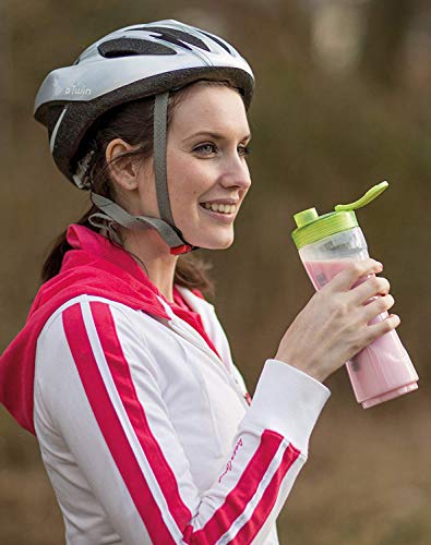 Breville Blend Active Personal Blender & Smoothie Maker with 2 Portable Blending Bottles (600ml), 300W, Green [VBL062]