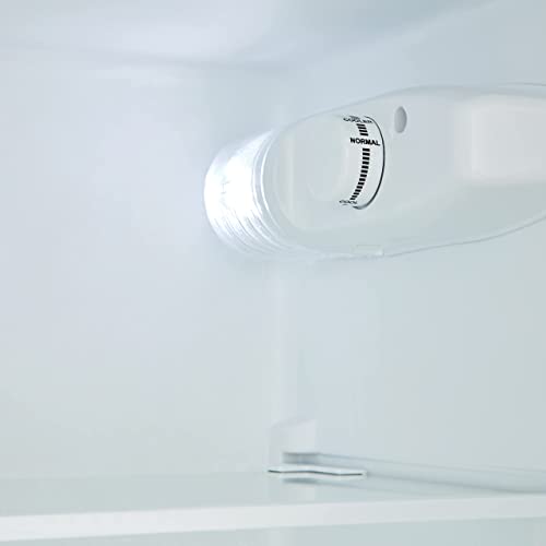 Cookology UCFR88BK Undercounter Freestanding Fridge 88 Litre Capacity, Features an Adjustable Temperature Control and Legs and Reversible Door - In Black