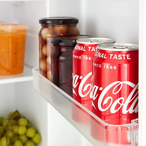 Cookology UCFR88BK Undercounter Freestanding Fridge 88 Litre Capacity, Features an Adjustable Temperature Control and Legs and Reversible Door - In Black