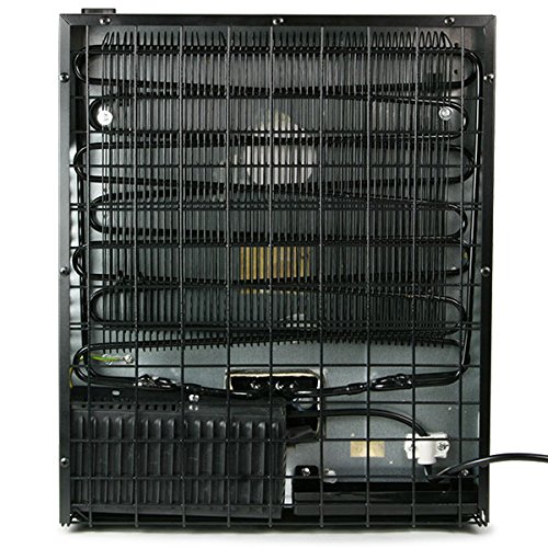 ChillQuiet Silent Mini Fridge 23ltr Black - Completely Quiet Mini Bar, Ideal for Hotels and B&Bs