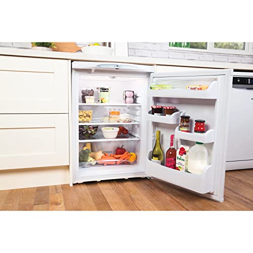 Hotpoint RLA36P 1 Freestanding Under Counter Fridge, 149 Litre, 59.8 cm wide, Reversible Door, White