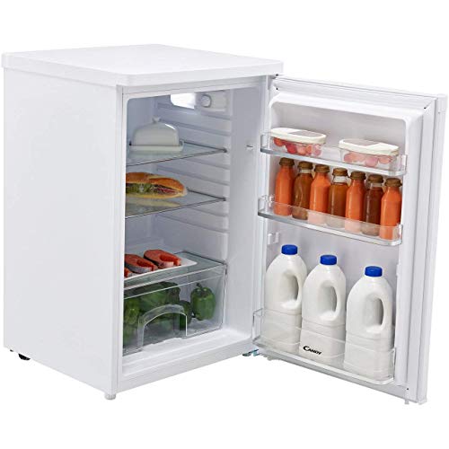 Candy CHTL552WKN Amazon Exclusive Freestanding 55cm Undercounter Fridge, One door, Static, 125L Total Capacity, White
