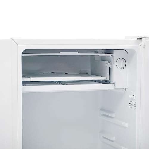 Willow W48UFIW 48cm Under Counter Fridge Low Noise Reversible Door Chill Box Recessed Handle Easy To Clean Mark-Proof Finish Interior Light Energy Rating F White