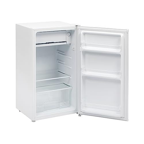 Willow W48UFIW 48cm Under Counter Fridge Low Noise Reversible Door Chill Box Recessed Handle Easy To Clean Mark-Proof Finish Interior Light Energy Rating F White