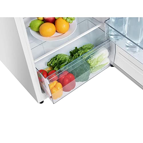 Fridgemaster MTL55242 143x55cm 242L Freestanding Upright Larder Fridge - White
