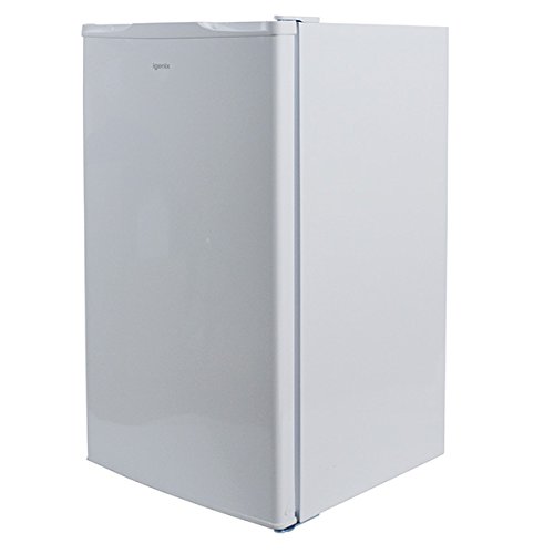 Igenix IG3960 Freestanding Larder Fridge with 92 Litre Capacity, 2 Adjustable Shelves and Salad Drawer, Reversible Door, 48 cm Wide, White