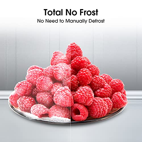 Hisense RQ560N4WCF Freestanding American Fridge Freezer Cross Door, No Frost, 454 liters, Stainless Steel - F Rated, Noise level: 41 decibels