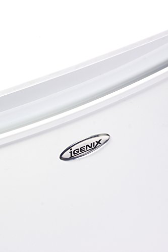 Igenix IG3960 Freestanding Larder Fridge with 92 Litre Capacity, 2 Adjustable Shelves and Salad Drawer, Reversible Door, 48 cm Wide, White