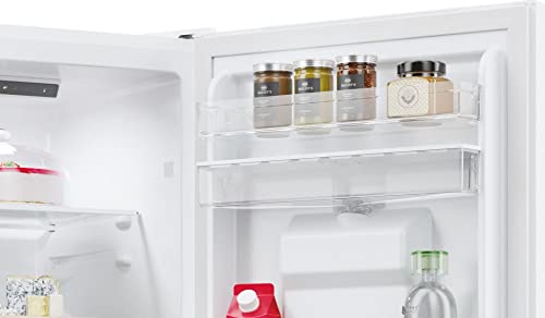 Hoover HOCT3L517FWSK 55cm Wide Low Frost Combi Fridge Freezer, 246 Litres, In-door Water Dispenser, Silver