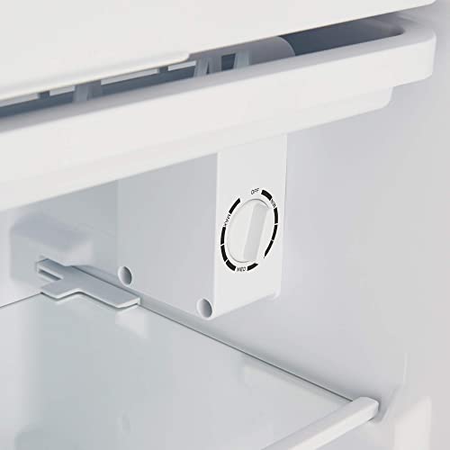 Cookology UCIF93 Undercounter Freestanding Fridge 93 Litre Capacity, Features an Adjustable Temperature Control and Legs, Reversible Door and Chiller Box - in Black