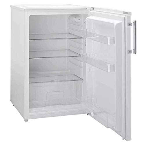Hoover HVTL542WHKN Freestanding Undercounter Fridge, 125L Total Capacity, 55cm wide, White