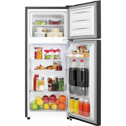 Fridgemaster 121 Litre 20/80 Freestanding Fridge Freezer - Black