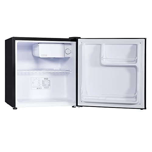 KUHLA 45L Mini Fridge with Ice Box, Novelty Design, Inc Adjustable Thermostat, Door Racks and Removable Shelf, Small Drinks Fridge Ideal for Home and Office – Game Zone, Black KTTF4BGB-1019-E