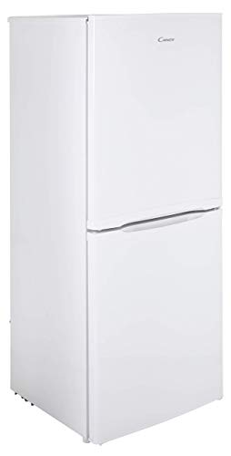 CANDY CSC1365WEN Static Freestanding Fridge Freezer, 173L Total Capacity, 55cm wide, LED lighting, large salad crisper, White