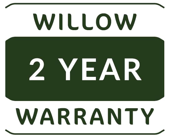 Willow WB50UCFF Under Counter Fridge Freezer, 2-Door, 4* Freezer Rating, 86L Capacity, Adjustable Thermostat, Low Noise Level, 2 Years Manufacturer’s Warranty (Black) [Energy Class F]