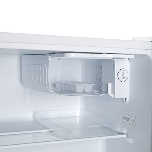 Willow WMF46W 46 Litre Mini Tabletop Fridge with Chill Box in White, 2 Year Warranty, Adjustable Thermostat, Mark-Proof Finish, Perfect For Offices or Bedrooms [Energy Class F]