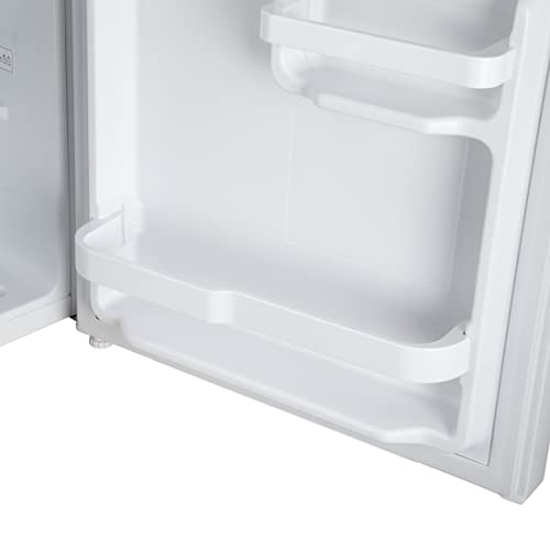 Willow WMF46W 46 Litre Mini Tabletop Fridge with Chill Box in White, 2 Year Warranty, Adjustable Thermostat, Mark-Proof Finish, Perfect For Offices or Bedrooms [Energy Class F]