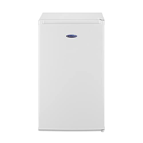 IceKing RL111WL Freestanding Under Counter White Fridge