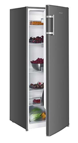 Cookology CTFR240IX 240L Tall Freestanding Fridge, 143cm High, 55cm Wide in Inox