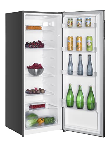 Cookology CTFR240IX 240L Tall Freestanding Fridge, 143cm High, 55cm Wide in Inox
