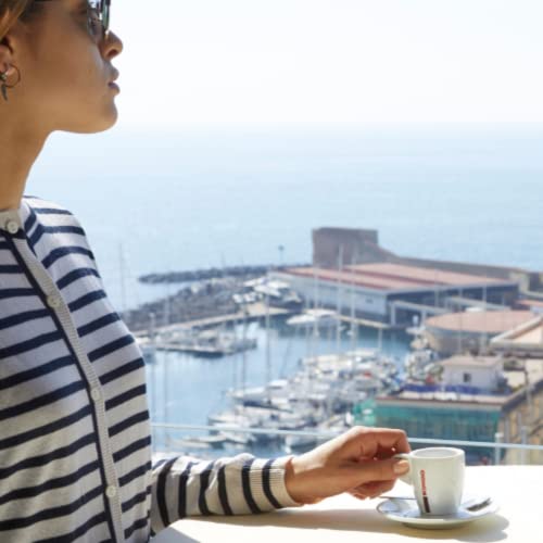 Kimbo Espresso Napoli Ground Coffee, Vacuum Sealed Bag, Authentic Italian Coffee, 1 x 250g