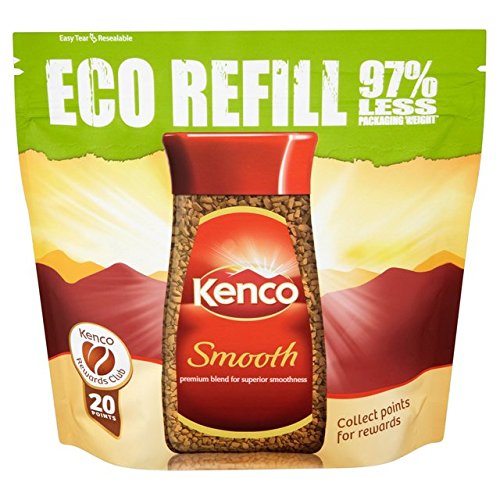 Kenco Smooth Instant Coffee Refill 150g (Pack of 6, Total 900g)