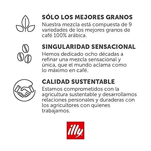 illy Coffee, Classico Filter Coffee, Medium Roast, 100% Arabica Ground Coffee, 250g