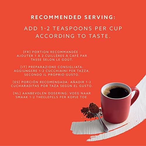 Our Essentials by Amazon Classic Instant Coffee, Dark Roast, 200g, Rainforest Alliance Certified