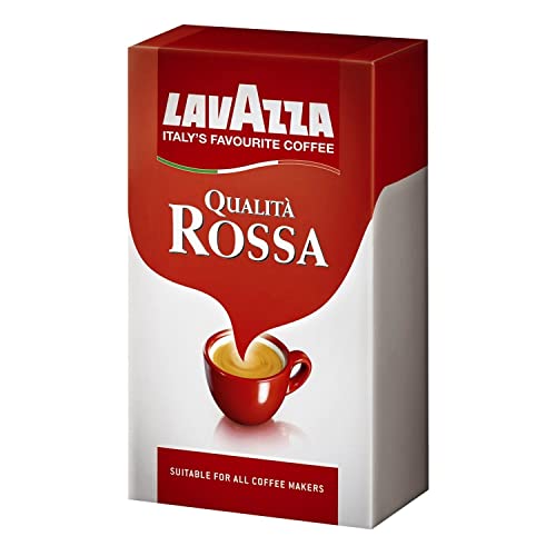 Lavazza Qualita Rossa Ground Coffee 250g (Pack of 4)
