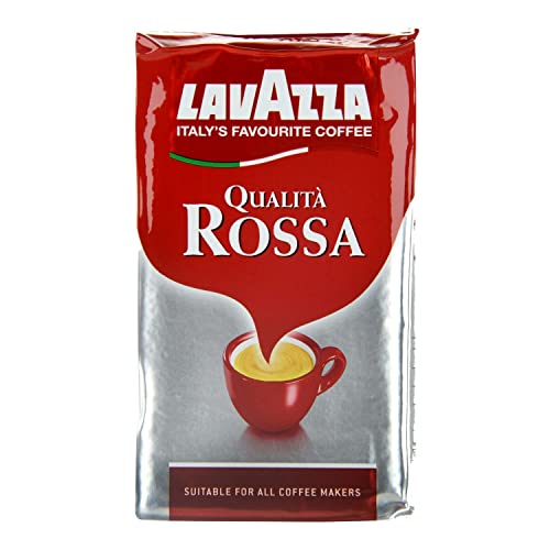Lavazza Qualita Rossa Ground Coffee 250g (Pack of 4)