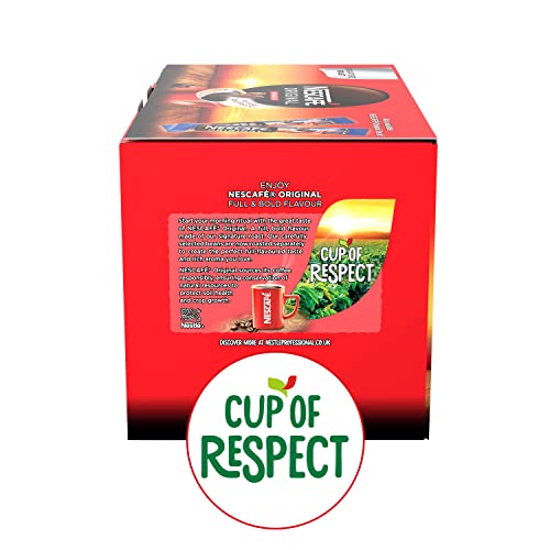 NESCAFE Original Instant Coffee Sachets - 200 x 1.8g Sticks