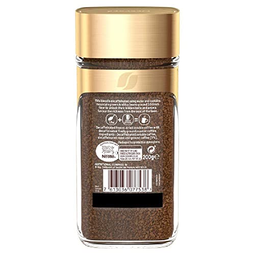 Nescafé Gold Blend Decaff Instant Coffee, 200g