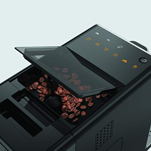 Beko 8814253200 Bean to Cup Coffee Machine CEG5311X 19 Bar Pressure-Stainless Steel, Includes Steam Nozzle for Milk Frothing, One Touch LCD Control & Removable 1.6L Water Tank, 1.6 liters