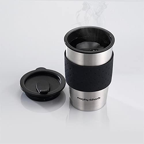 Morphy Richards Coffee On The Go Filter Coffee Machine 162740 Black and Brushed Stainless Steel