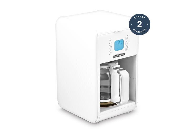 Morphy Richards 163007 Verve Pour Over Filter Coffee Machine, 12cups, White