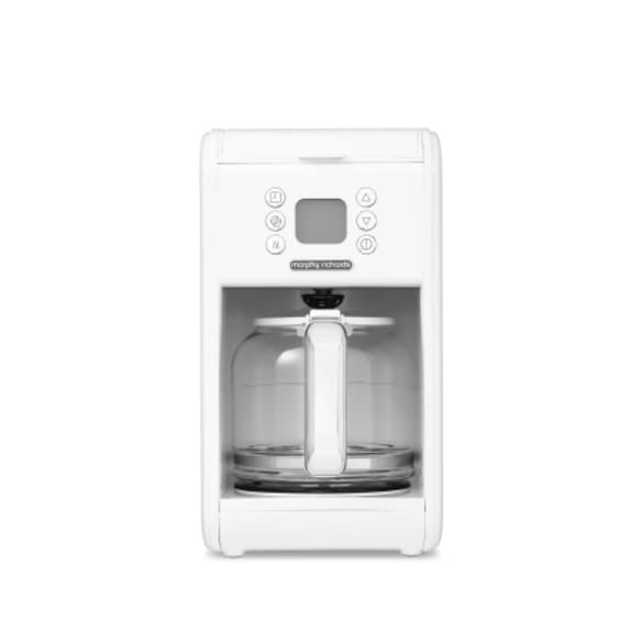 Morphy Richards 163007 Verve Pour Over Filter Coffee Machine, 12cups, White