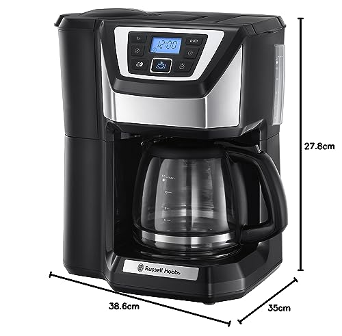 Russell Hobbs Chester Grind and Brew Coffee Machine 22000 - 1.5 liters, Black