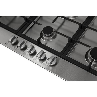 Russell Hobbs RH75GH601SS Stainless Steel 75cm Wide, 5 Burner Gas Hob, Free 2 Year Guarantee